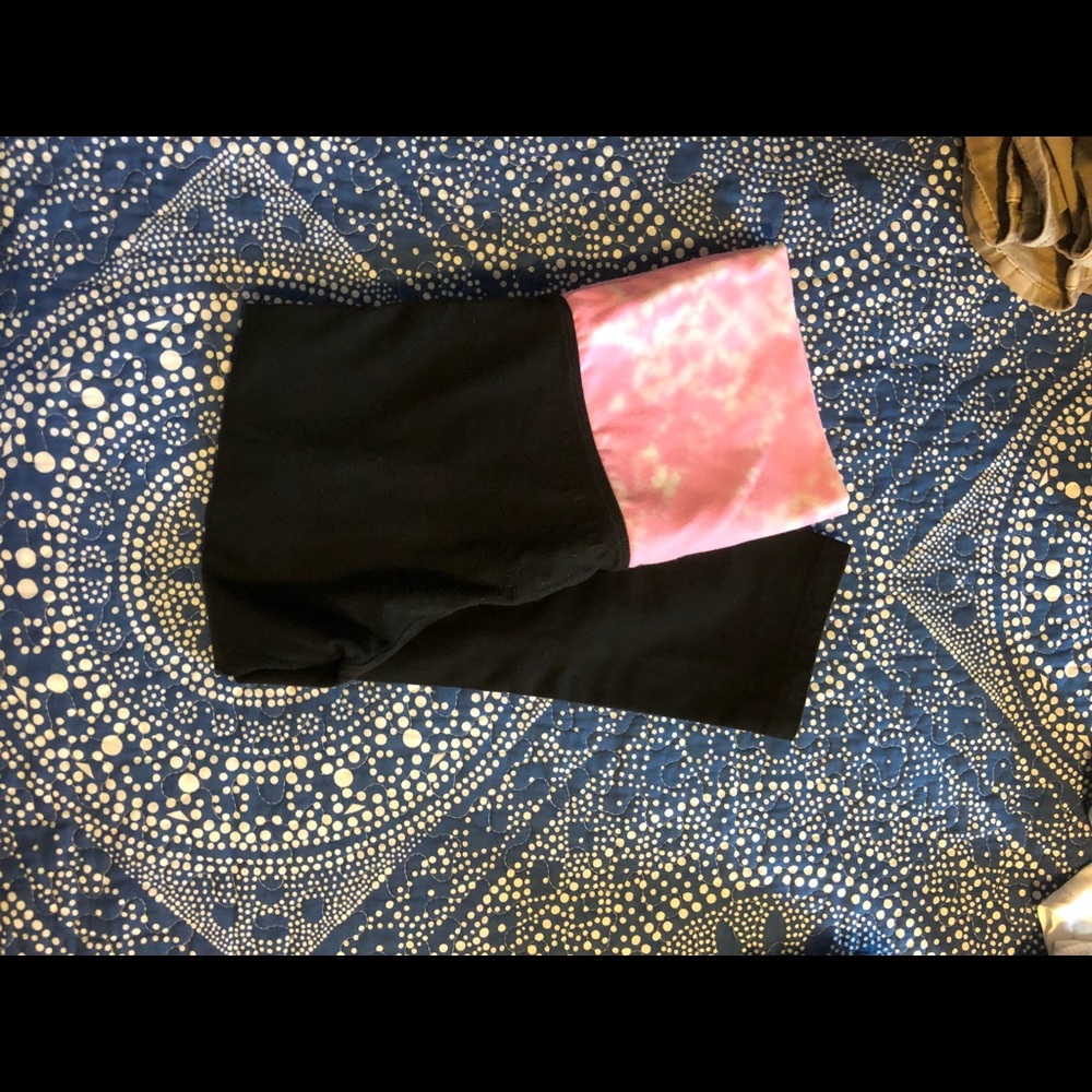 Tye dye cropped leggings